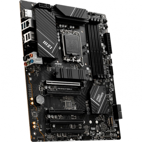 MSI PRO B760-P II - Motherboard - ATX - LGA1700 Socket - B760 Chipset - USB 3.2 Gen 1, USB-C 3.2 Gen 1, USB-C 3.2 Gen2 - 2.5 Gigabit LAN - onboard graphics (CPU required) - HD Audio (8-channel) - 1