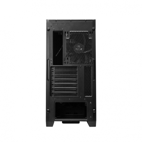 Chieftec Apex Q - Tower - extended ATX - no power supply (ATX) - black - USB / Audio - 16