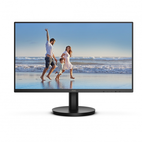 AOC Basic-line 24B3HMA2 - LED monitor - 24" (23.8" viewable) - 1920 x 1080 Full HD (1080p) @ 100 Hz - VA - 250 cd / m² - 4000:1 - 1 ms - HDMI, VGA - speakers - black - 1