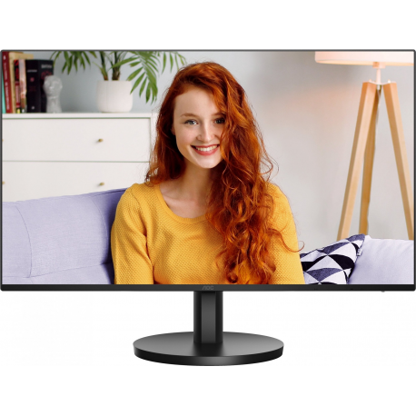 AOC Basic-line 27B3HA2 - B3 Series - LED monitor - 27" - 1920 x 1080 Full HD (1080p) @ 100 Hz - IPS - 250 cd / m² - 1300:1 - 1 ms - HDMI, VGA - speakers - black - 0