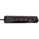 Brennenstuhl Eco-Line - Power strip - output connectors: 6 - 1.5 m - black
