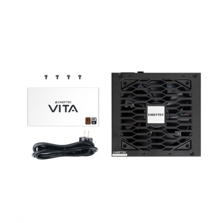 Chieftec VITA Series BPX-850-S - Power supply (plug-in module) - ATX12V 2.53 - 80 PLUS Bronze - AC 100-240 V - 850 Watt - active PFC - 4