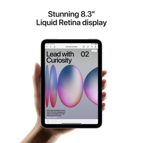 Apple iPad mini A17 Pro Wi-Fi - Tablet - 128 GB - 8.3" IPS (2266 x 1488) - space grey - 4