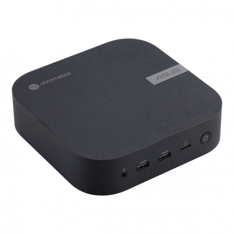 ASUS Chromebox 5 SC002UN - Mini PC 1 x Celeron 7305 up to - RAM 4 GB - SSD 128 GB - NVMe - UHD Graphics - Gigabit Ethernet, 2.5 Gigabit Ethernet, Bluetooth 5.2, IEEE 802.11ax (Wi-Fi 6E) - Chrome OS - monitor: none - eco black - 6