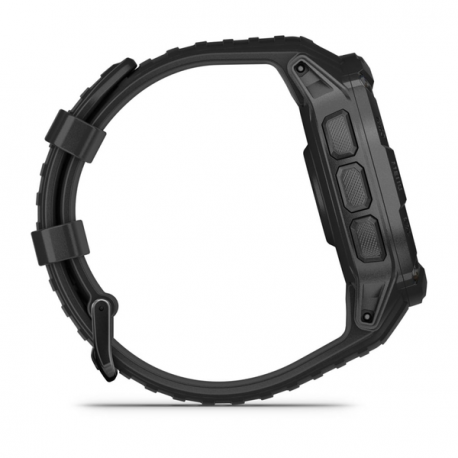 Garmin Instinct 2X Solar - Tactical Edition - 50 mm - fiber-reinforced polymer - Yes smart watch with band - wrist size: 145-228 mm - monochrome - 64 MB - Bluetooth, ANT+ - 67 g - black - 4