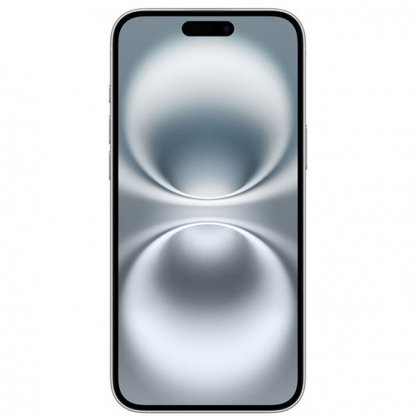 Apple iPhone 16 Plus - 5G smartphone - dual-SIM  /  Internal Memory 128 GB - OLED display - 6.7" - 2796 x 1290 pixels - 2x rear cameras 48 MP, 12 MP - front camera 12 MP - white - 1