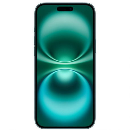 Apple iPhone 16 Plus - 5G smartphone - dual-SIM  /  Internal Memory 256 GB - OLED display - 6.7" - 2796 x 1290 pixels - 2x rear cameras 48 MP, 12 MP - front camera 12 MP - teal - 1