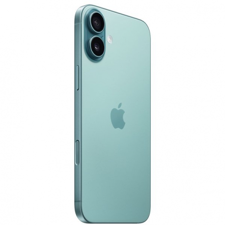 Apple iPhone 16 Plus - 5G smartphone - dual-SIM  /  Internal Memory 256 GB - OLED display - 6.7" - 2796 x 1290 pixels - 2x rear cameras 48 MP, 12 MP - front camera 12 MP - teal - 2