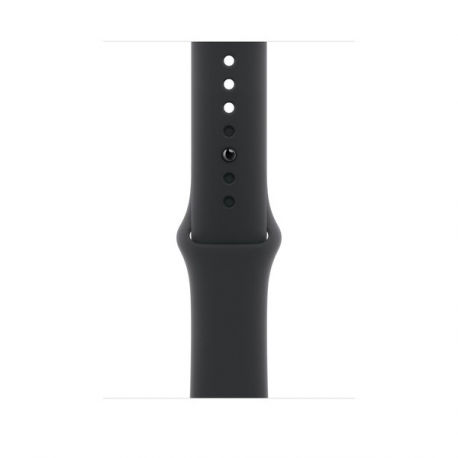 Apple - Band for smart watch - 46mm - M / L (fits wrists 160-210 mm) - black - 0