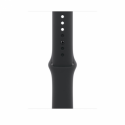 Apple - Band for smart watch - 46mm - M / L (fits wrists 160-210 mm) - black