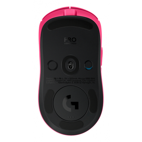 Logitech G PRO 2 - Mouse - gaming - right and left-handed - optical - 8 buttons - wireless, wired - 2.4 GHz, USB - USB Logitech LIGHTSPEED receiver - pink - 5