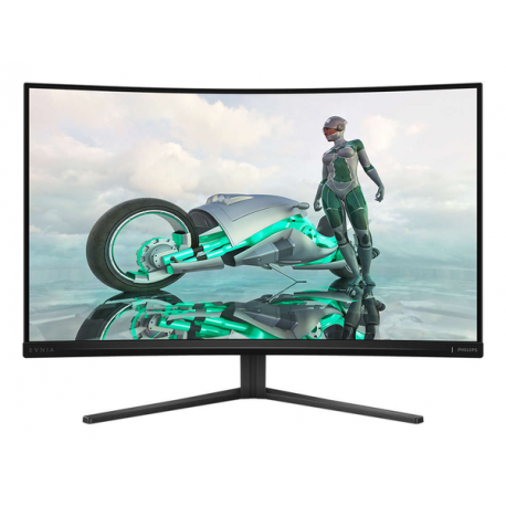 Philips Evnia 3000 32M2C3500L - LED monitor - gaming - curved - 32" (31.5" viewable) - 2560 x 1440 QHD @ 180 Hz - Fast VA - 300 cd / m² - 3500:1 - HDR10 - 0.5 ms - 2xHDMI, DisplayPort - charcoal - 7