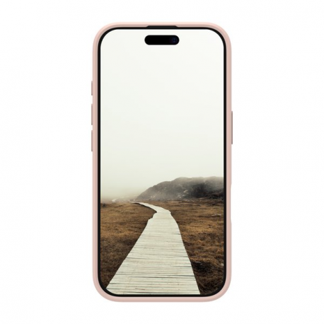 dbramante1928 Greenland - Back cover for mobile phone - recycled plastic - pink sand - for Apple iPhone 16 Pro Max - 3