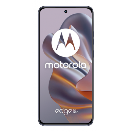Motorola Edge 50 Neo - 5G smartphone - dual-SIM - RAM 12 GB / Internal Memory 512 GB - pOLED display - 6.4" - 2670 x 1220 pixels (120 Hz) - 3x rear cameras 50 MP, 13 MP, 10 MP - front camera 32 MP - pantone grisaille - 2