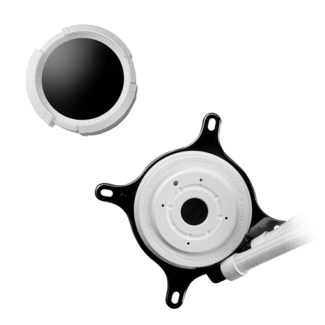 ASUS ROG STRIX LC III 360 ARGB LCD - White Edition - processor liquid cooling system - (for: AM4, LGA1200, LGA1700, AM5, LGA115x Socket) - 120 mm - white - 6