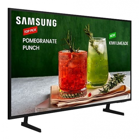 Samsung BE75D-H - 75" Diagonal Class BED-H Series LED-backlit LCD TV - Crystal UHD - digital signage - Smart TV - Tizen OS - 4K UHD (2160p) 3840 x 2160 - HDR - Edge LED BLU - black - 6