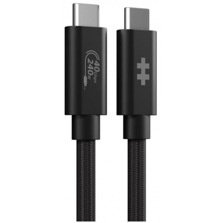 Hyper HyperDrive Next - USB cable - 24 pin USB-C (M) to 24 pin USB-C (M) - USB4 - 1.2 m - black - 0