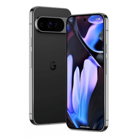 Google Pixel 9 Pro XL - 5G smartphone - dual-SIM - RAM 16 GB  /  Internal Memory 256 GB - OLED display - 6.8" - 2992 x 1344 pixels (120 Hz) - 3x rear cameras 50 MP, 48 MP, 48 MP - front camera 42 MP - obsidian - 2