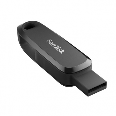 SanDisk Phone - USB flash drive - 128 GB - USB 3.2 Gen 1 / USB-C - black - 1