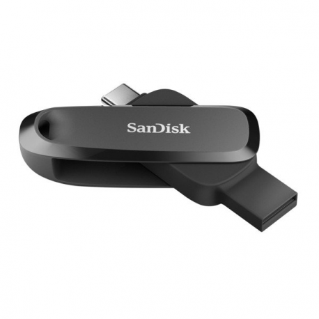 SanDisk Phone - USB flash drive - 128 GB - USB 3.2 Gen 1 / USB-C - black - 2