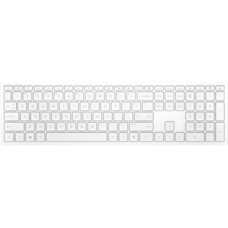 HP Pavilion 600 - Keyboard - wireless - UK - swiss white - 1