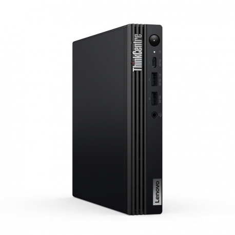 Lenovo ThinkCentre M75q Gen 5 12RQ - Tiny Ryzen 7 Pro 8700GE  /  up to 5.1 GHz - RAM 32 GB - SSD 1 TB - TCG Opal Encryption 2, NVMe - Radeon 780M - Gigabit Ethernet, Bluetooth 5.3, IEEE 802.11ax (Wi-Fi 6) - Win 11 Pro - monitor: none - keyboard: Nordic - black - Lenovo TopSeller - with 3 Years Lenovo Onsite Support, CO2 Offset 0.5 ton (2nd Gen) - 1