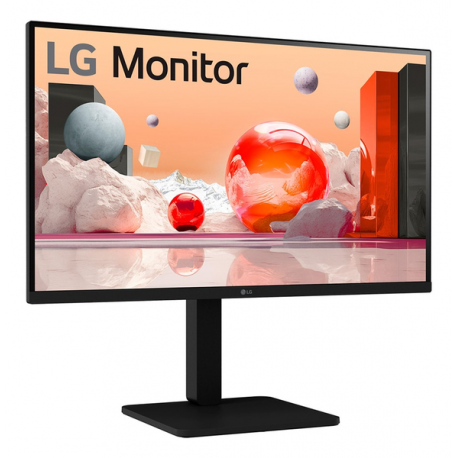 LG 27BA550-B - LED monitor - 27" - 1920 x 1080 Full HD (1080p) @ 100 Hz - IPS - 250 cd / m² - 1300:1 - 5 ms - HDMI, VGA, DisplayPort - speakers - black - 3