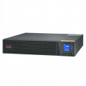 APC Easy UPS SRV SRV1KRIRK - UPS (rack-mountable) - AC 220 / 230 / 240 V - 800 Watt - 1000 VA - 9 Ah - USB, RS-232 - output connectors: 3 - 2U - 19"