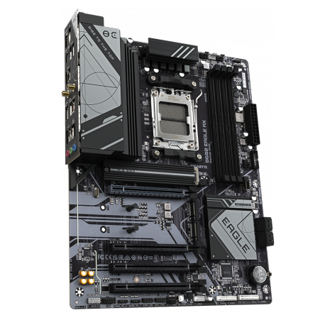 Gigabyte B650 EAGLE - Motherboard - ATX - Socket AM5 - AMD B650 Chipset - USB-C 3.2 Gen 1, USB 3.2 Gen 2, USB 3.2 Gen 1 - Gigabit LAN - onboard graphics (CPU required) - HD Audio (8-channel) - 2