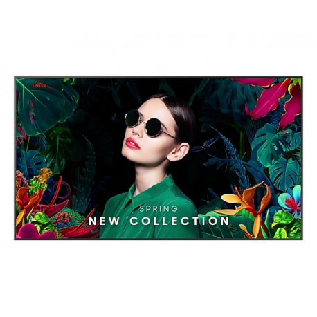 Samsung QM98C - 98" Diagonal Class (97.5" viewable) - QMC Series LED-backlit LCD display - digital signage - Tizen OS - 4K UHD (2160p) 3840 x 2160 - slate black - 0