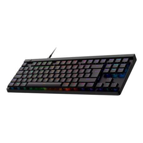 Logitech G G515 - Keyboard - TKL - backlit - USB - QWERTY - Nordic (Danish / Finnish / Norwegian / Swedish) - key switch: GL Tactile - black - 2