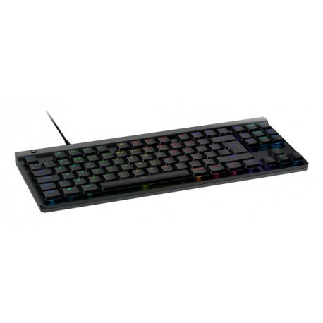 Logitech G G515 - Keyboard - TKL - backlit - USB - QWERTY - Nordic (Danish / Finnish / Norwegian / Swedish) - key switch: GL Tactile - black - 5