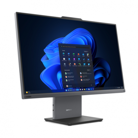 Lenovo ThinkCentre neo 50a 27 Gen 5 12SB - All-in-one with monitor stand - Core i5 13420H / up to 4.6 GHz - RAM 16 GB - SSD 512 GB - TCG Opal Encryption 2, NVMe - UHD Graphics - Gigabit Ethernet, Bluetooth 5.2, IEEE 802.11ax (Wi-Fi 6) - Win 11 Pro - monitor: LED 27" 1920 x 1080 (Full HD) @ 100 Hz touchscreen - keyboard: Nordic - luna grey - Lenovo TopSeller - with 3 Years Lenovo Onsite Support, CO2 Offset 0.5 ton (2nd Gen) - 2