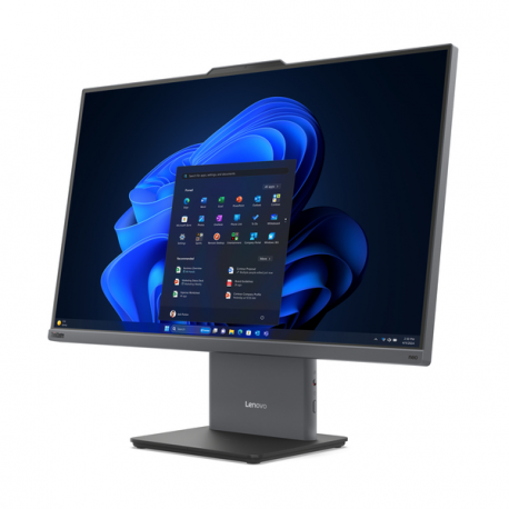 Lenovo ThinkCentre neo 50a 27 Gen 5 12SB - All-in-one with monitor stand - Core i5 13420H / up to 4.6 GHz - RAM 16 GB - SSD 512 GB - TCG Opal Encryption 2, NVMe - UHD Graphics - Gigabit Ethernet, Bluetooth 5.2, IEEE 802.11ax (Wi-Fi 6) - Win 11 Pro - monitor: LED 27" 1920 x 1080 (Full HD) @ 100 Hz touchscreen - keyboard: Nordic - luna grey - Lenovo TopSeller - with 3 Years Lenovo Onsite Support, CO2 Offset 0.5 ton (2nd Gen) - 5