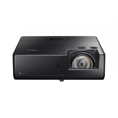 Optoma ZU507TST - DLP projector - laser - 3D - 5000 lumens - WUXGA (1920 x 1200) - 16:10 - short-throw fixed lens - LAN - black - 0