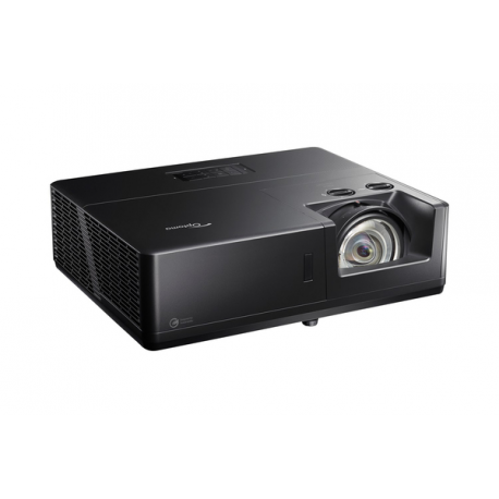 Optoma ZU507TST - DLP projector - laser - 3D - 5000 lumens - WUXGA (1920 x 1200) - 16:10 - short-throw fixed lens - LAN - black - 5