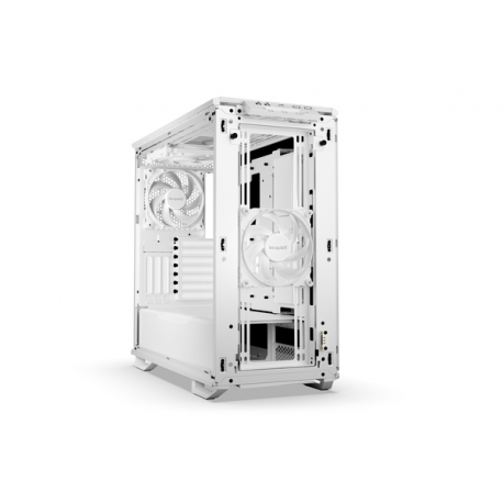 be quiet! Dark Base 701 - Midi-tower - extended ATX - windowed side panel (tempered glass) - no power supply (ATX  /  PS / 2) - white - USB / Audio - 5