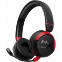 HyperX Cloud Mini - Headset - on-ear - Bluetooth - wireless, wired - active noise cancelling - 3.5 mm jack - black