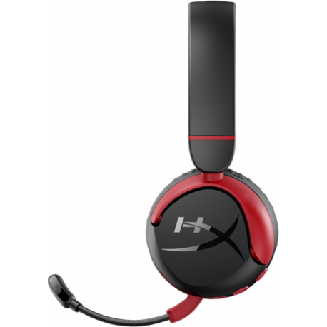 HyperX Cloud Mini - Headset - on-ear - Bluetooth - wireless, wired - active noise cancelling - 3.5 mm jack - black - 3