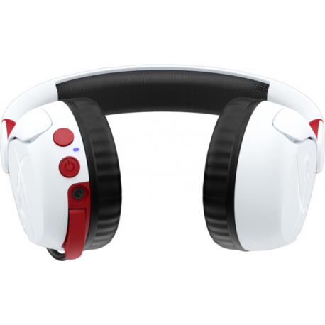 HyperX Cloud Mini - Headset - on-ear - Bluetooth - wireless, wired - active noise cancelling - 3.5 mm jack - white - 2