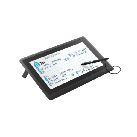 Wacom DTK-1660E - Digitiser w /  LCD display - 34.42 x 19.36 cm - electromagnetic - wired - HDMI, USB 2.0 - 2