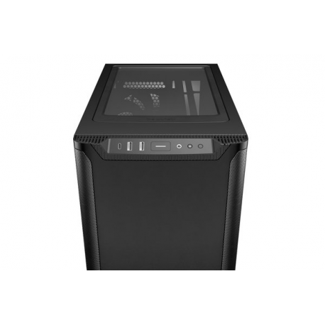 be quiet! Pure Base 501 - Midi-tower - ATX - no power supply (ATX / PS/2) - black - USB/Audio - 2