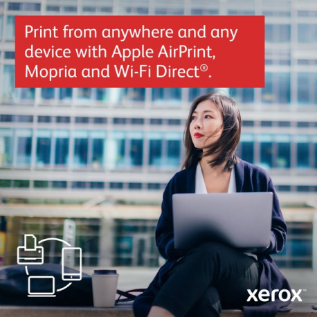 Xerox C410V / DN - Printer - colour - Duplex - laser - A4 / Legal - 1200 x 1200 dpi - up to 40 ppm (mono) / up to 40 ppm (colour) - capacity: 251 sheets - USB, Gigabit LAN, USB 2.0 host - 6
