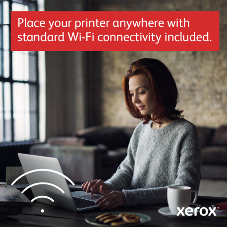 Xerox C410V / DN - Printer - colour - Duplex - laser - A4 / Legal - 1200 x 1200 dpi - up to 40 ppm (mono) / up to 40 ppm (colour) - capacity: 251 sheets - USB, Gigabit LAN, USB 2.0 host - 25