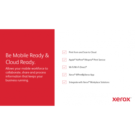 Xerox C410V / DN - Printer - colour - Duplex - laser - A4 / Legal - 1200 x 1200 dpi - up to 40 ppm (mono) / up to 40 ppm (colour) - capacity: 251 sheets - USB, Gigabit LAN, USB 2.0 host - 26