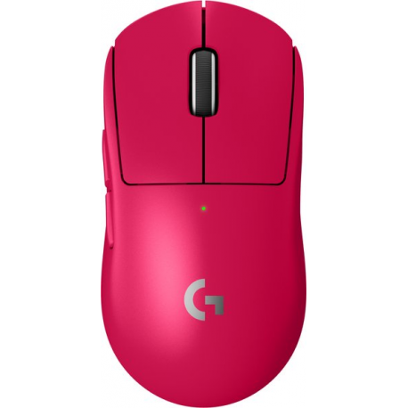 Logitech G PRO X SUPERLIGHT 2 - Mouse - optical - 5 buttons - wireless - 2.4 GHz - Logitech LIGHTSPEED receiver - pink - 3