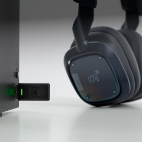 ASTRO Gaming A30 - Headset - full size - Bluetooth  /  LIGHTSPEED - wireless, wired - 3.5 mm jack, USB-A via Bluetooth adapter - navy - 3
