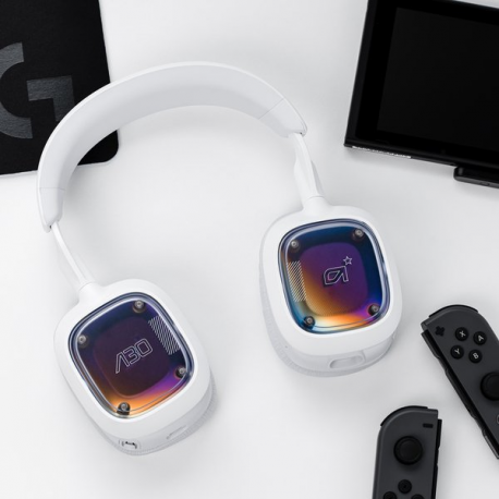 ASTRO Gaming A30 - For Xbox - headset - full size - Bluetooth / LIGHTSPEED - wireless, wired - 3.5 mm jack, USB-A via Bluetooth adapter - white - 3