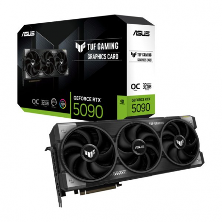 ASUS TUF Gaming GeForce RTX 5090 32GB - OC Edition - graphics card - GeForce RTX 5090 - 32 GB GDDR7 - PCI Express 5.0 - 2 x HDMI, 3 x DisplayPort - 0