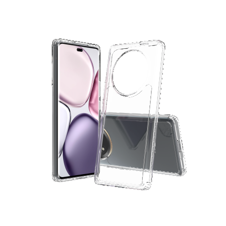 Screenor Bumper - Back cover for mobile phone - thermoplastic polyurethane (TPU), acrylic - transparent - 0